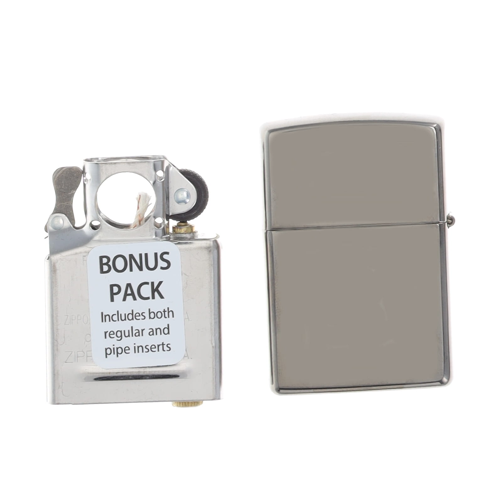 Zippo Black Ice & Pipe Insert Gift Set ZP29789 View 2