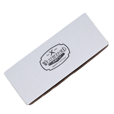 Weatherford Knife Co. Signature Series AEB-L Stainless Steel Blade Brown Ipe Handle View 12