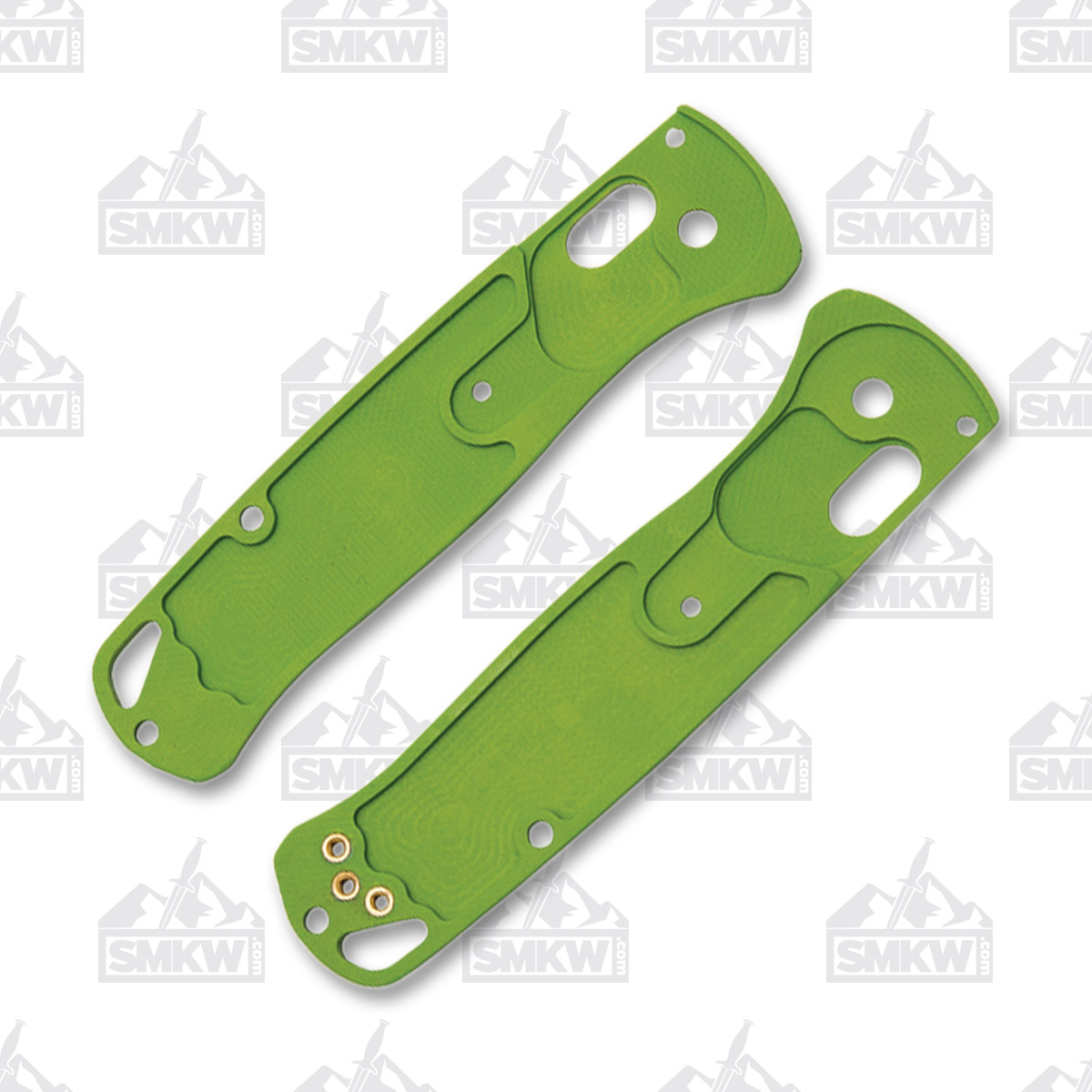 Allen Putman Benchmade 535 Bugout Neon Green G-10 Knife Handle Scales APS11NG View 2
