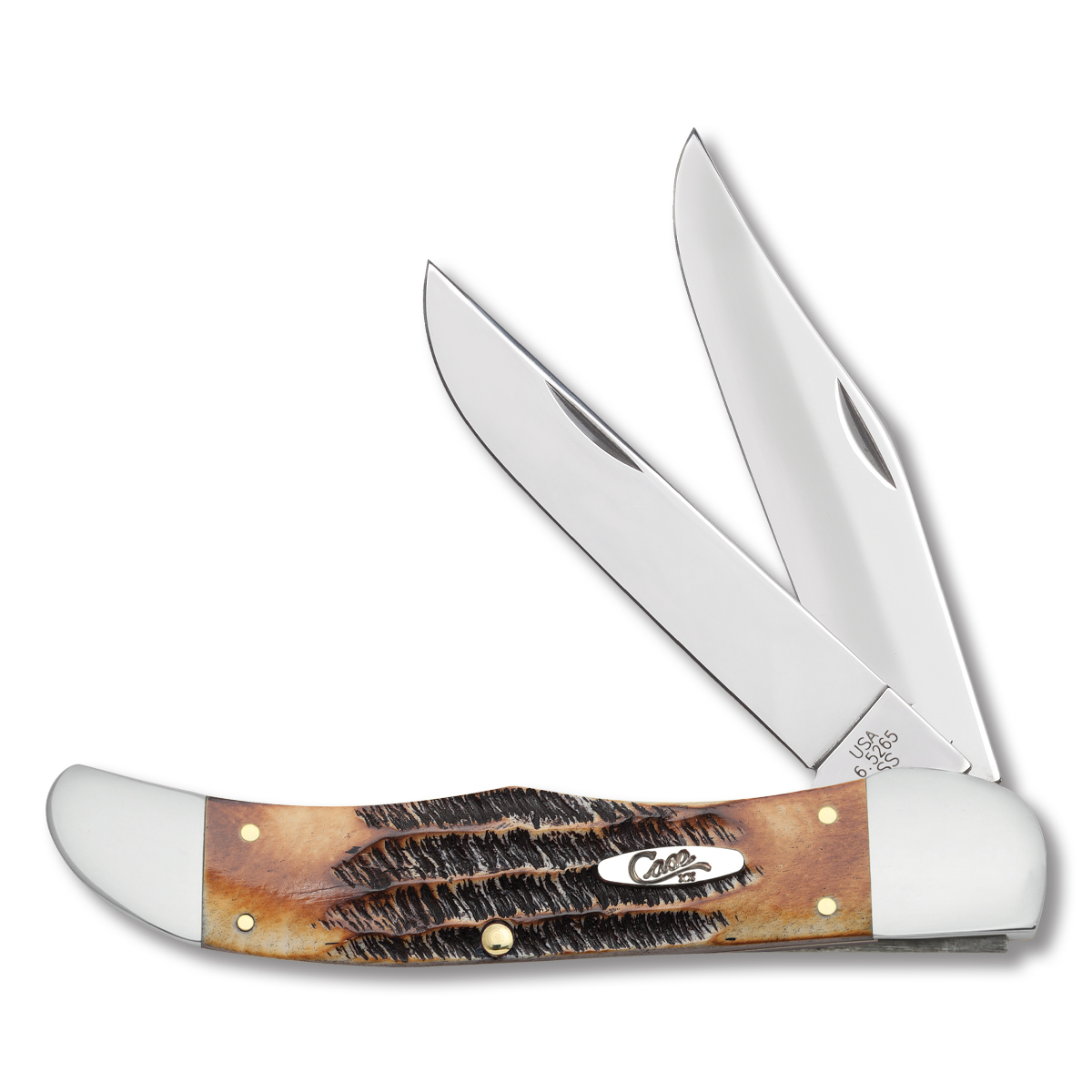 Case 6.5 BoneStag Folding Hunter with Sheath CA3574 View 1