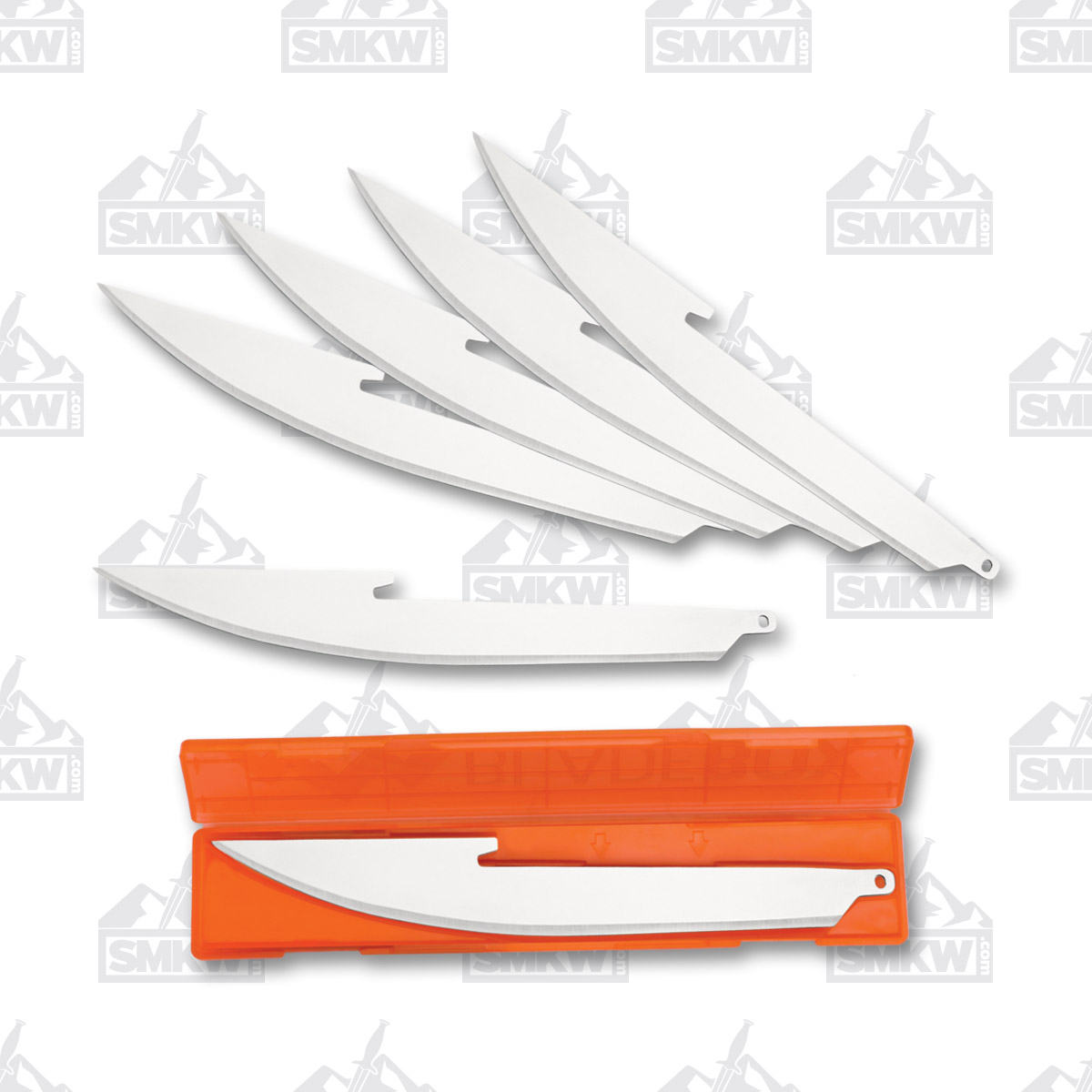 Outdoor Edge 6 Pack 5" RazorSafe Series Boning/Fillet Replacement Blades OERR506 View 3