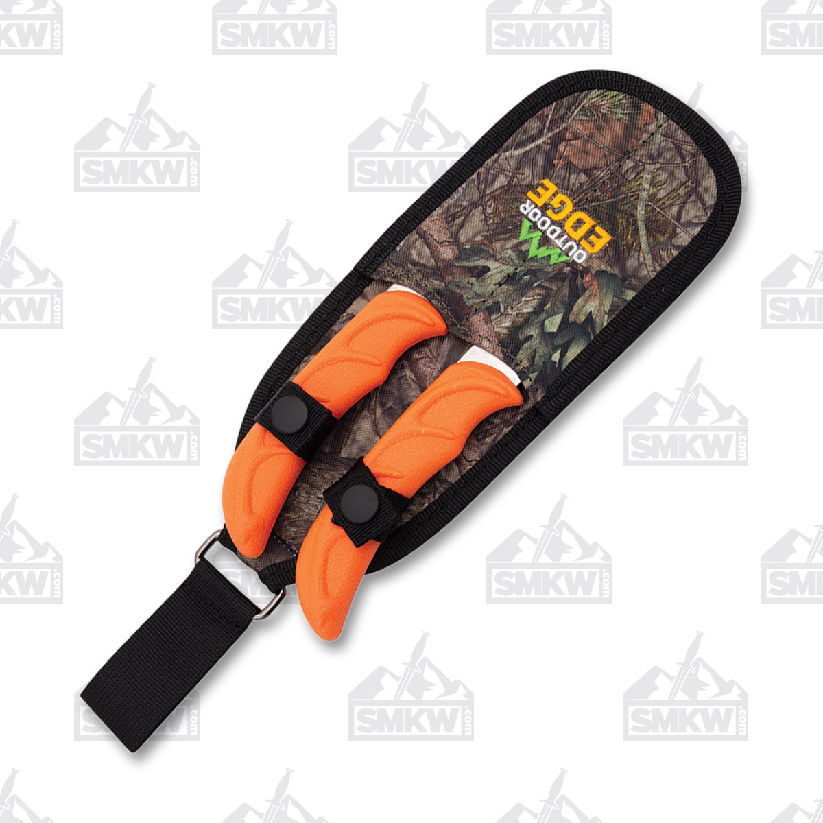 Outdoor Edge 3-Piece Field Dressing Combo with Caping Knife, Skinner & Saw Blaze Orange View 2