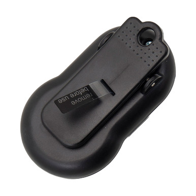 Sabre Personal Alarm Clip & LED Light Black View 2