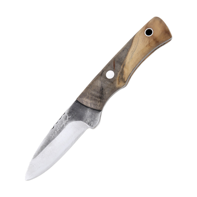Weatherford Knife Co. Signature Series Medium Buckeye Burl Handle View 2