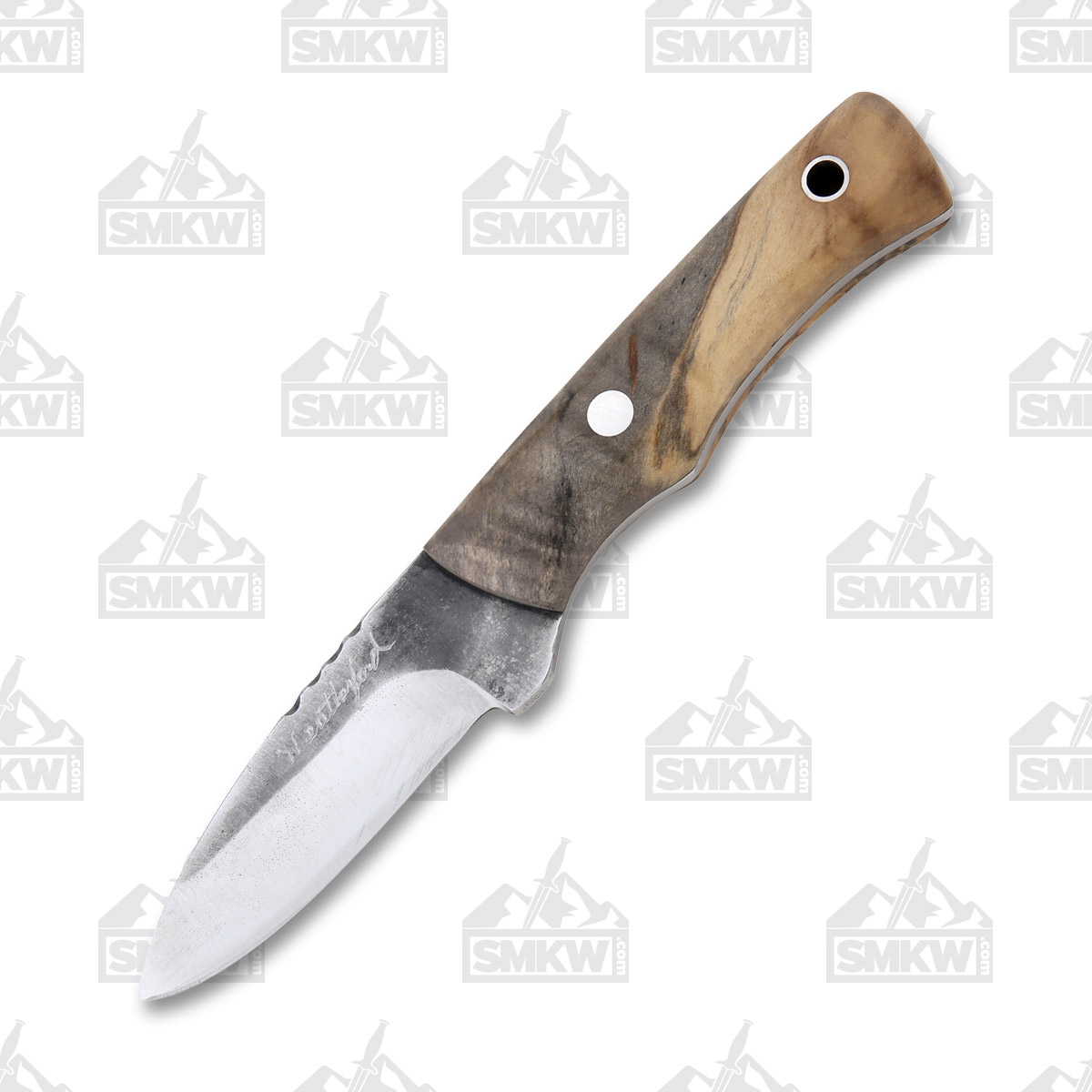 Weatherford Knife Co. Signature Series Medium Buckeye Burl Handle WKC013 View 2