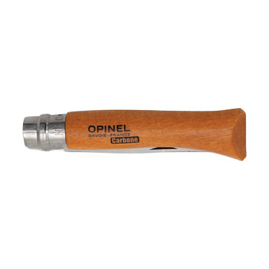 Opinel No. 10 Folding knife Carbon Steel Blade Beechwood Handle OP000403CP View 4