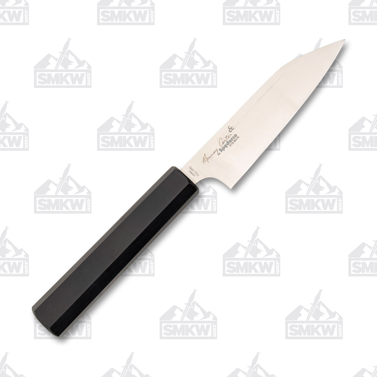 Spyderco Wakiita Petty Kitchen Knife 4.52in Plain Edge G10 Fiberglass SPK15GP View 2