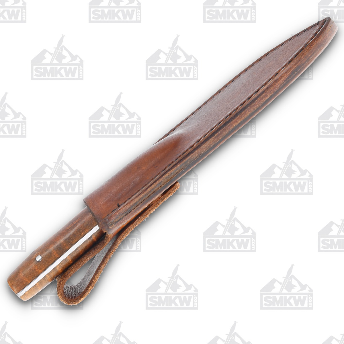 Weatherford Knife Co. Ole Skinner 9' Fixed Blade Curly Maple WKC021 View 7