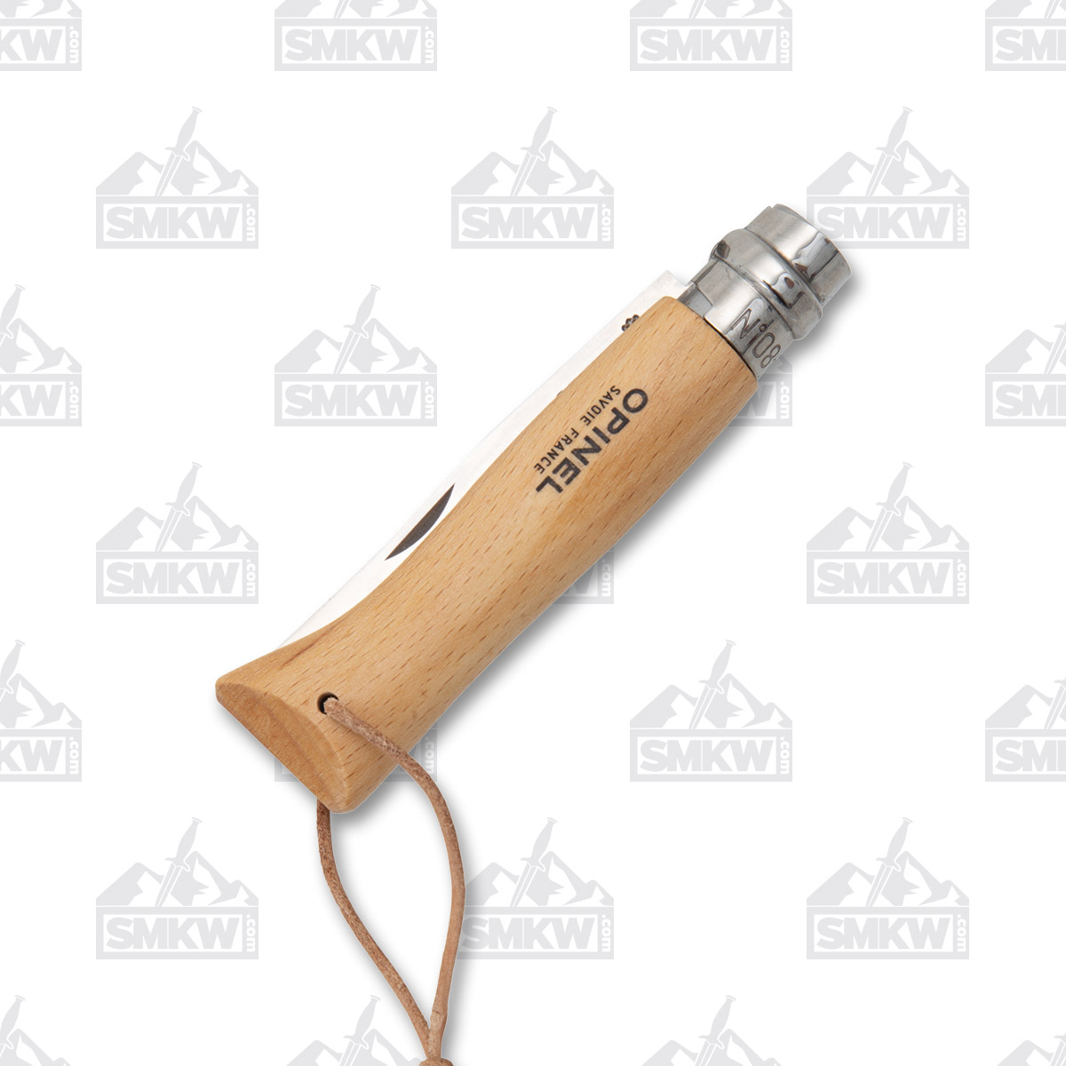 Opinel No. 08 Folding Knife Beechwood Adventurer OP001321 View 4