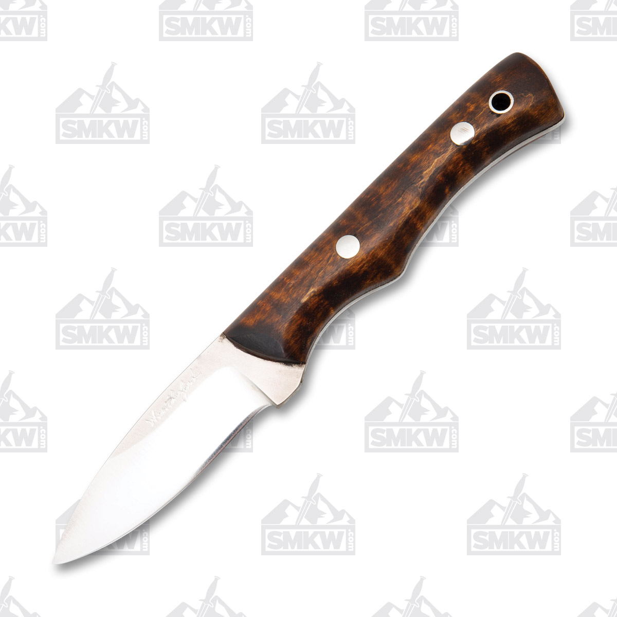 Weatherford Knife Co. Signature Series Dark Curly Maple Handles WKC002 View 2