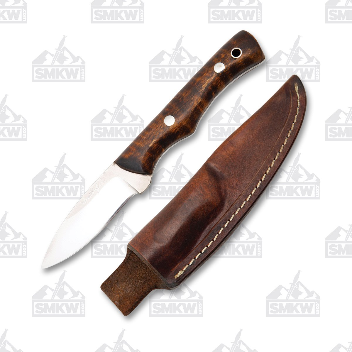 Weatherford Knife Co. Signature Series Dark Curly Maple Handles WKC002 View 1