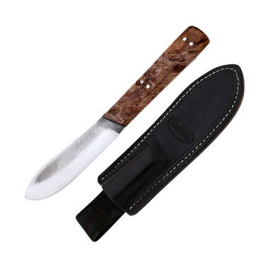Weatherford Knife Co. Ole Skinner Maple Burl View 1