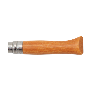 Opinel No. 09 Folding Knife Carbon Blade Beechwood Handle OP000623CP View 5