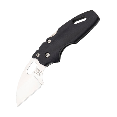 Cold Steel Mini Tuff-Lite Folding Knife 3in Plain Satin Wharncliffe CS20MT View 2