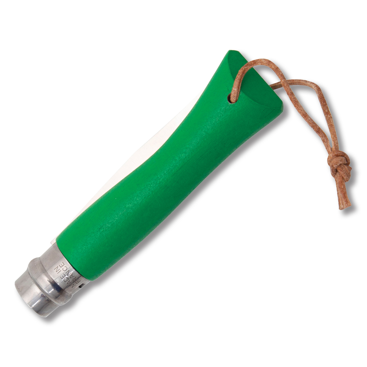 Opinel No.07 Colorama Green Stainless Steel Folding Knife OP002210 View 5
