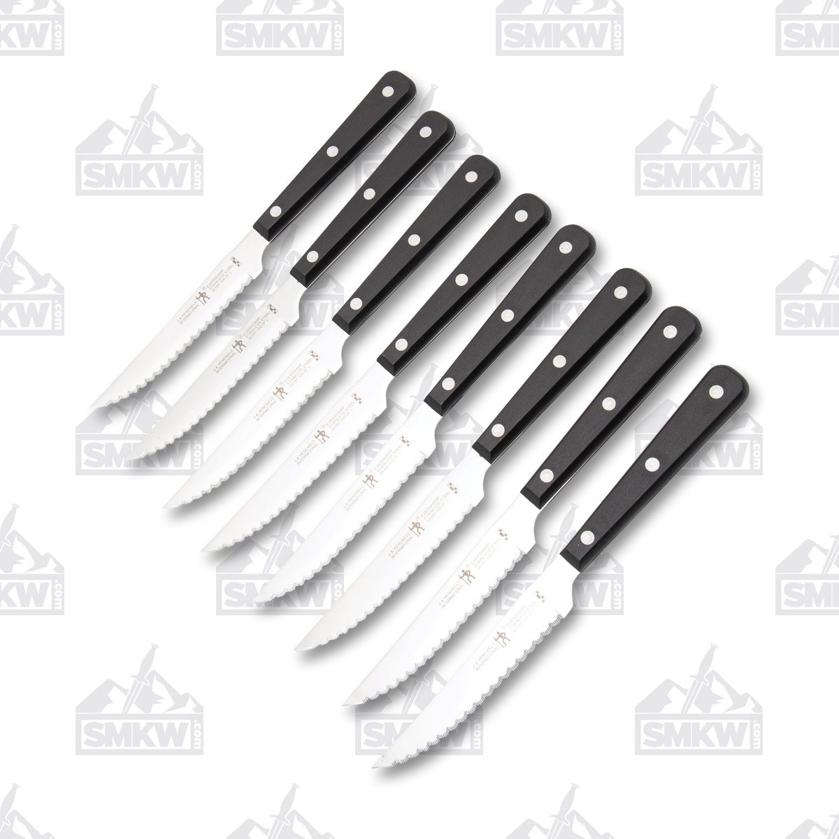 J.A. Henckels 8 Piece Serrated Steak Knife Set 1019434 View 1