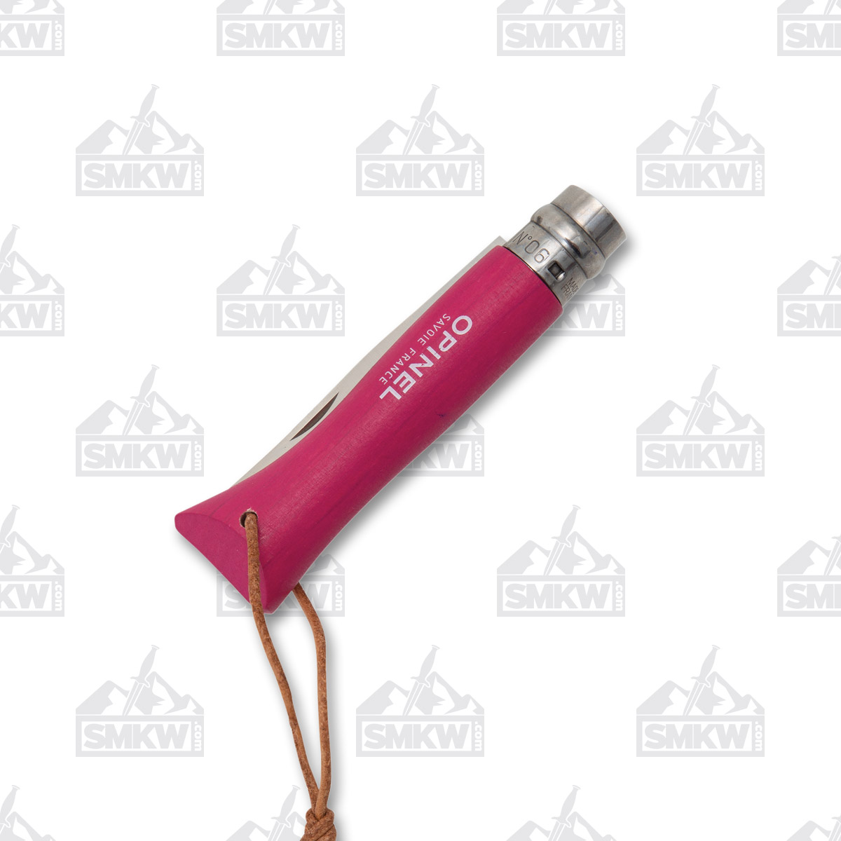 Opinel No 06 Colorama Folding Knife 2.87 in Plain Edge Raspberry OP002201 View 5