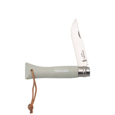 Opinel No.06 Colorama Cloud Gray Stainless Steel Folding Knife OP002202 View 2