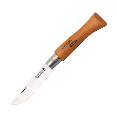 Opinel No.05 Folding Knife Beechwood View 2