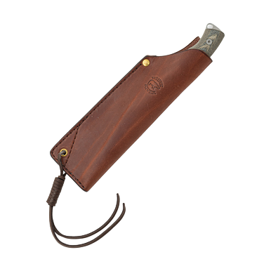White River Camp Cleaver OD Green Micarta View 6