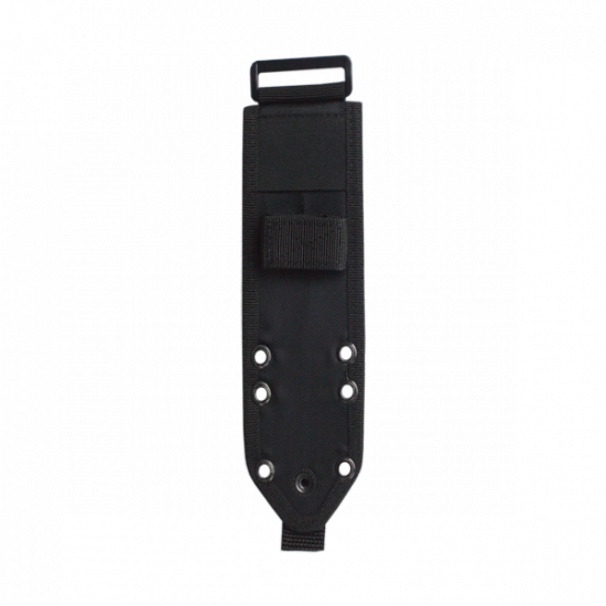 ESEE 4 Fixed Blade Knife 4.5in Plain Edge Gray Micarta ESEE4PMBB View 4