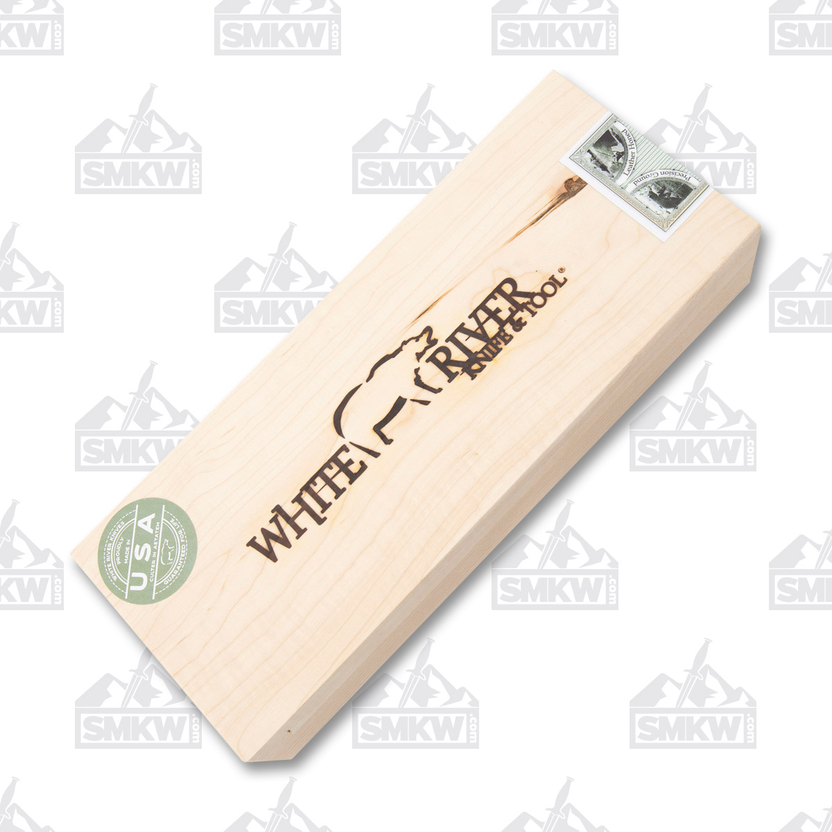 White River Sendero Classic Black and OD Linen 4.4in Drop Point Fixed Blade WRJFSCLBO View 10