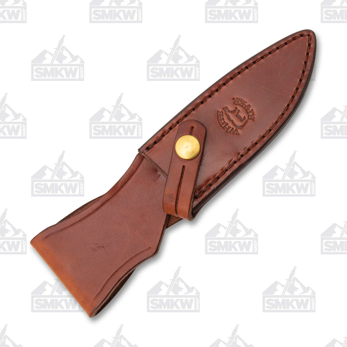 White River Sendero Classic Black and OD Linen 4.4in Drop Point Fixed Blade WRJFSCLBO View 7