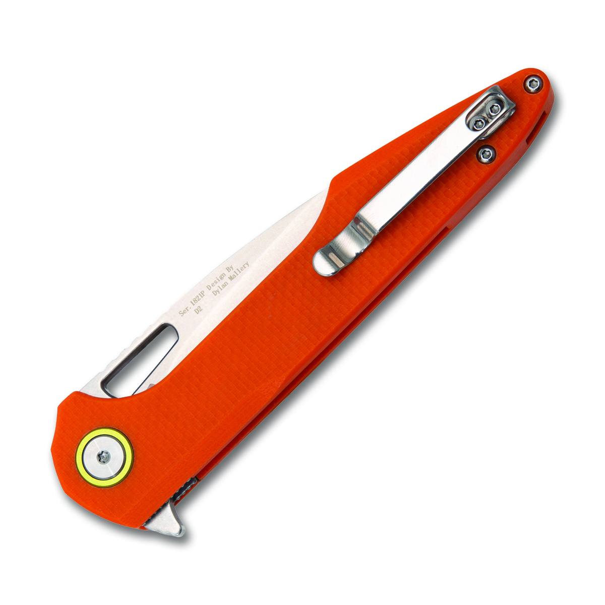 Artisan Cutlery Archaeo Folding Knife Orange ATZ1821POEF View 6