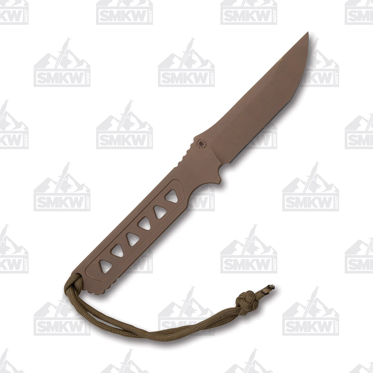Spartan Blades Formido Fixed Blade Knife FDE SpartaCoat/Coyote Brown Kydex Sheath SB39DEKYTN View 3