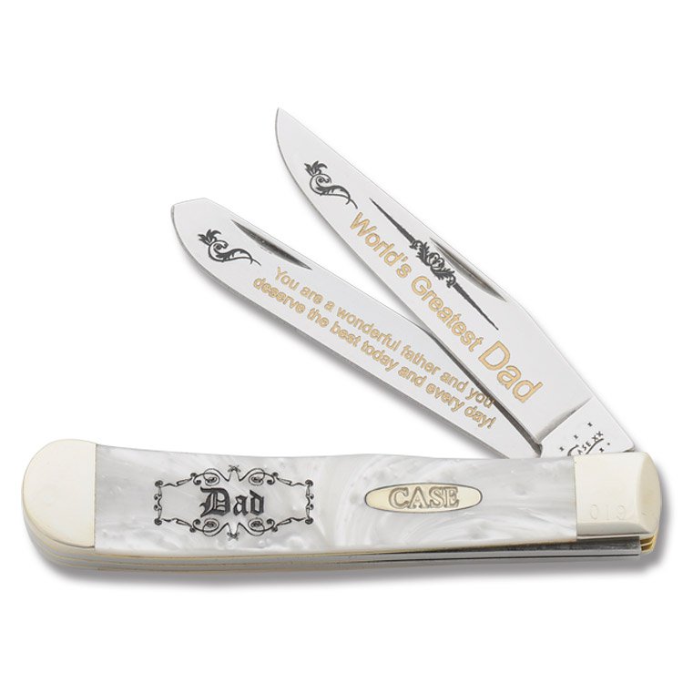 Case XX Father's Day Heavenly Pearl White Corelon World's Greatest