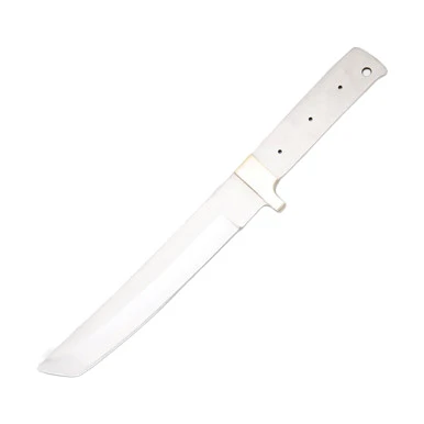 7.25 Inch Stainless Steel Tanto Blade Blank BL126 View 1