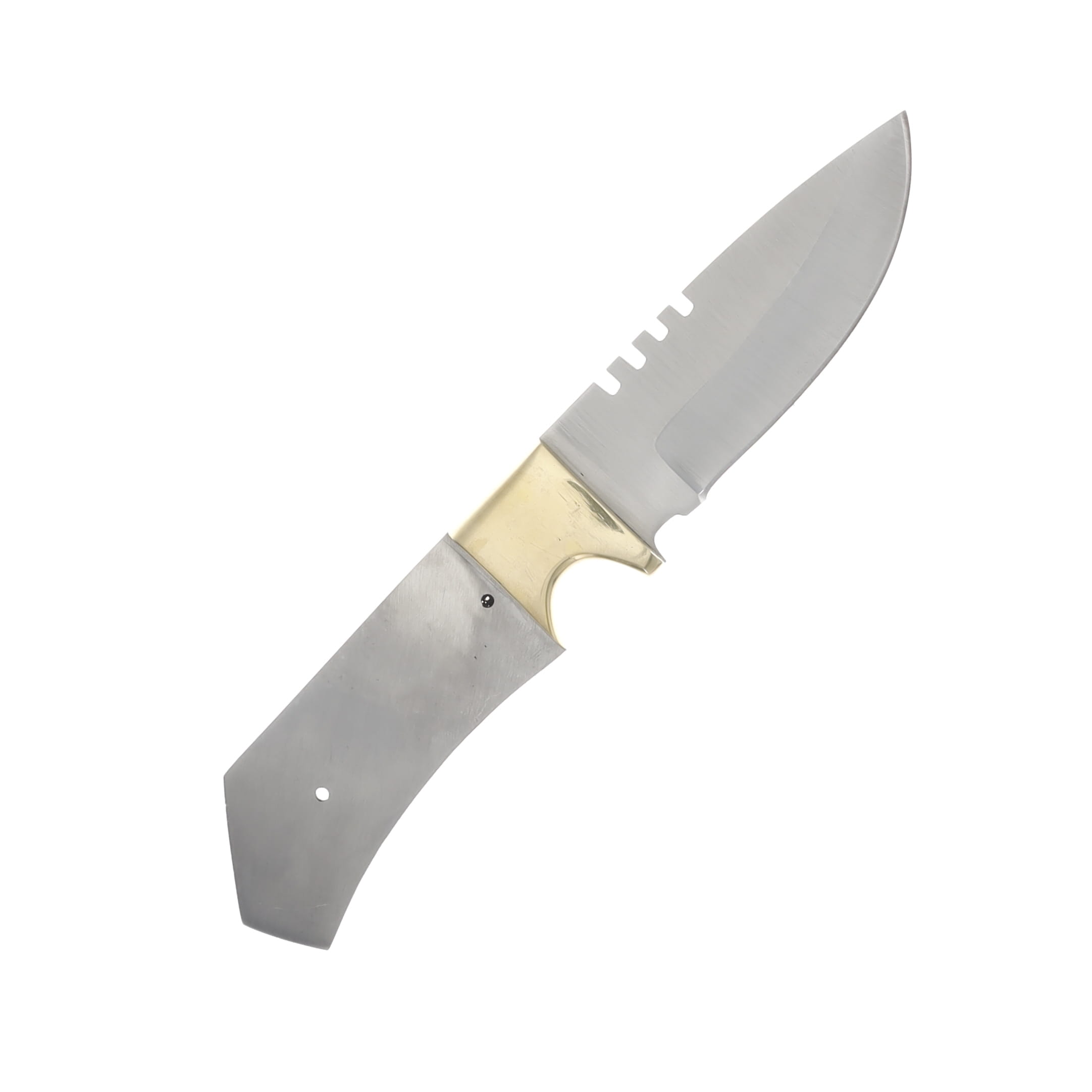 3.75 Inch Drop Point Hunter Blade Blank Full Tang for Custom Knives BL135 View 2
