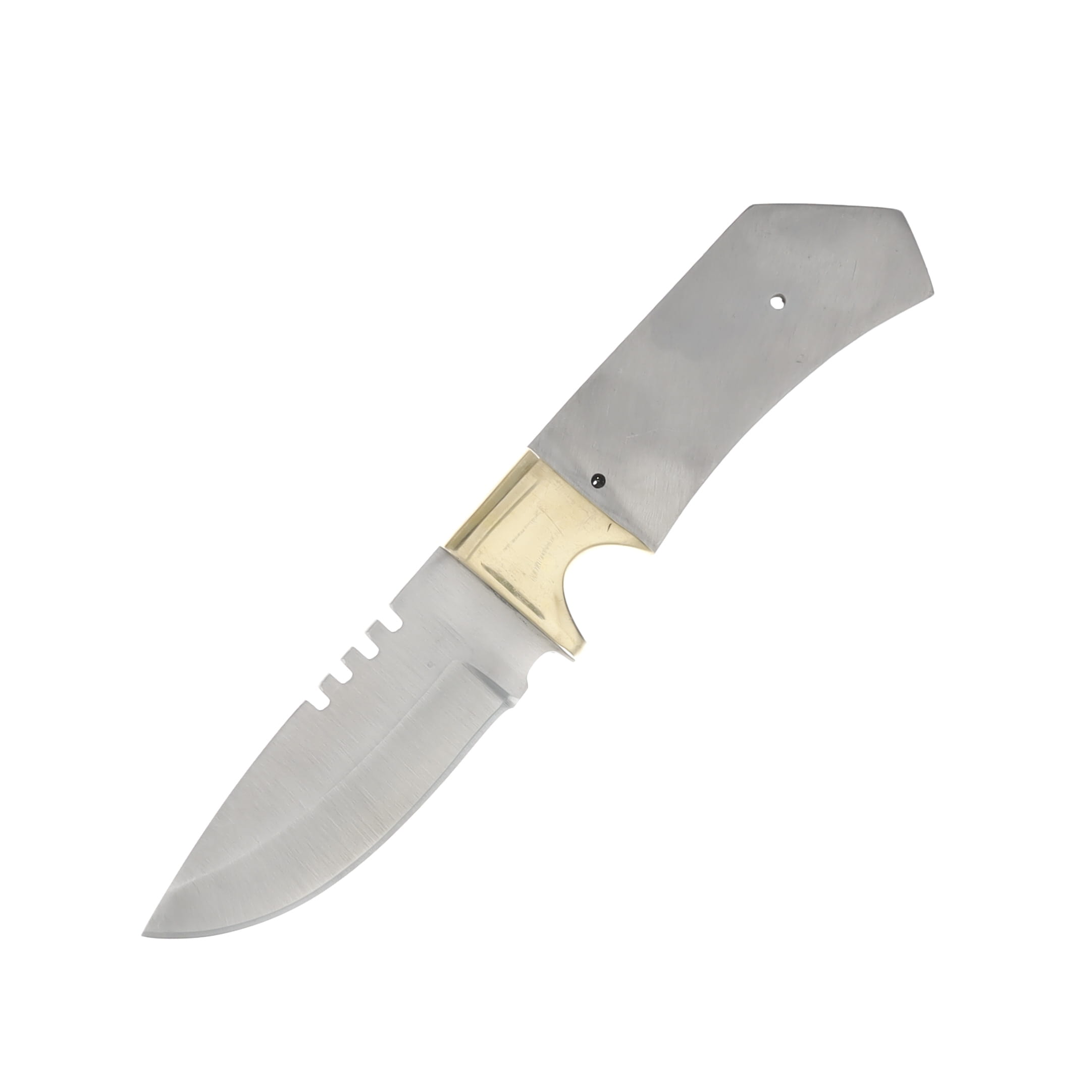 3.75 Inch Drop Point Hunter Blade Blank Full Tang for Custom Knives BL135 View 1
