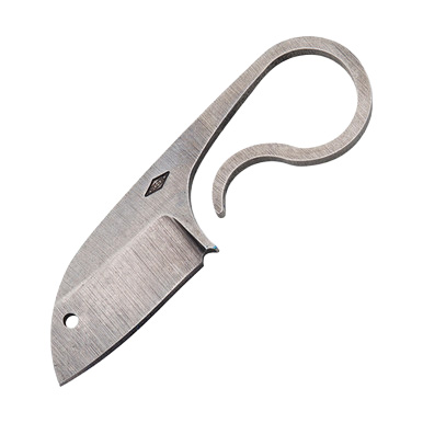 Battle Horse Rat Tail Fixed Blade Knife Blue View 2