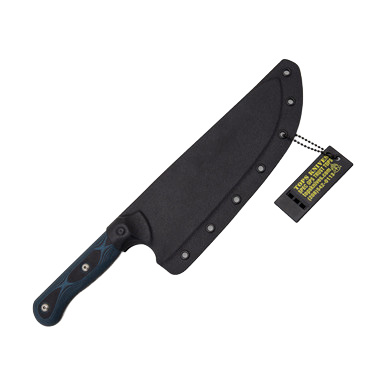 TOPS Dicer 8 Chefs Knife Blue - Black View 4