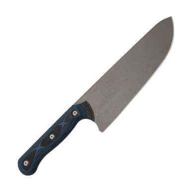 TOPS Dicer 8 Chefs Knife Blue - Black View 3