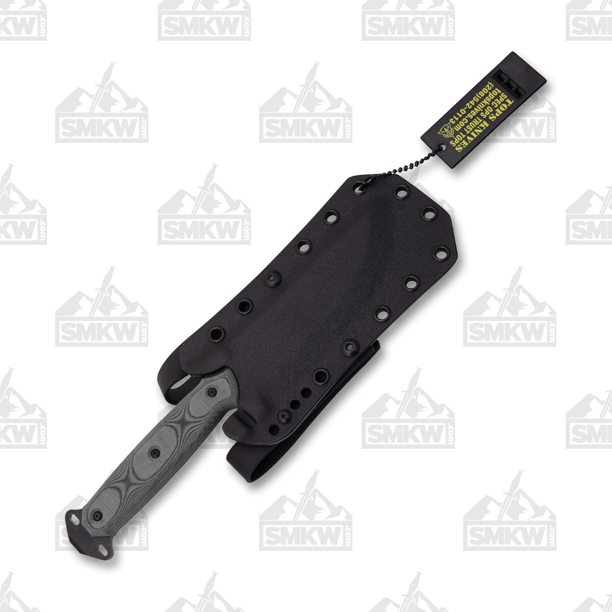 TOPS SXS Skullcrushers Xtreme Sidekick 5.25in Plain Black Clip Point TPSXS01 View 4