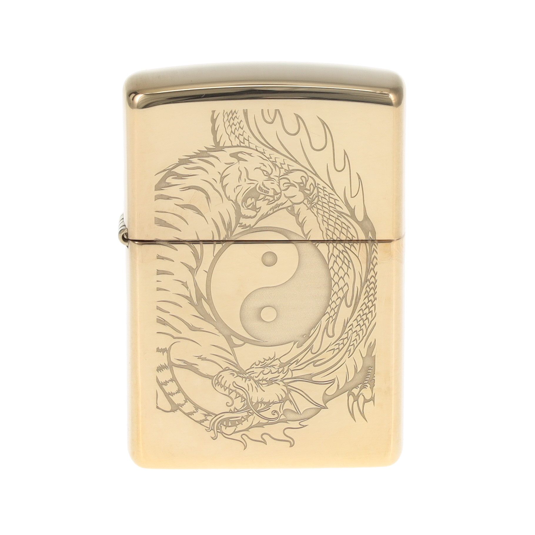 Zippo Tiger and Dragon Yin Yang Lighter ZP49024 View 2