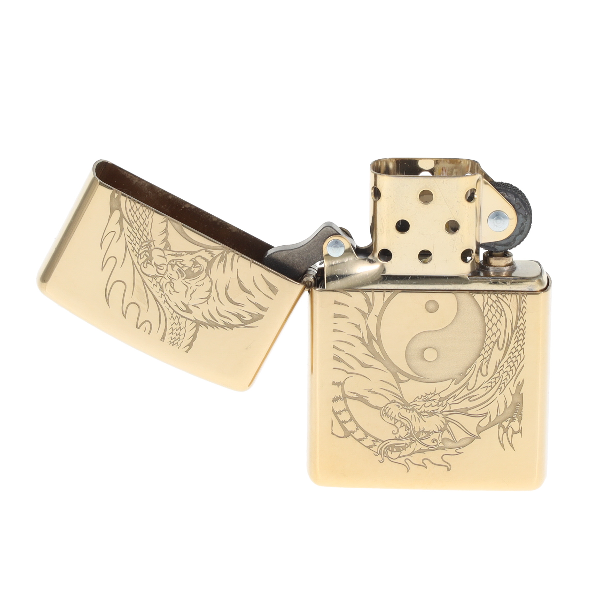 Zippo Tiger and Dragon Yin Yang Lighter ZP49024 View 9