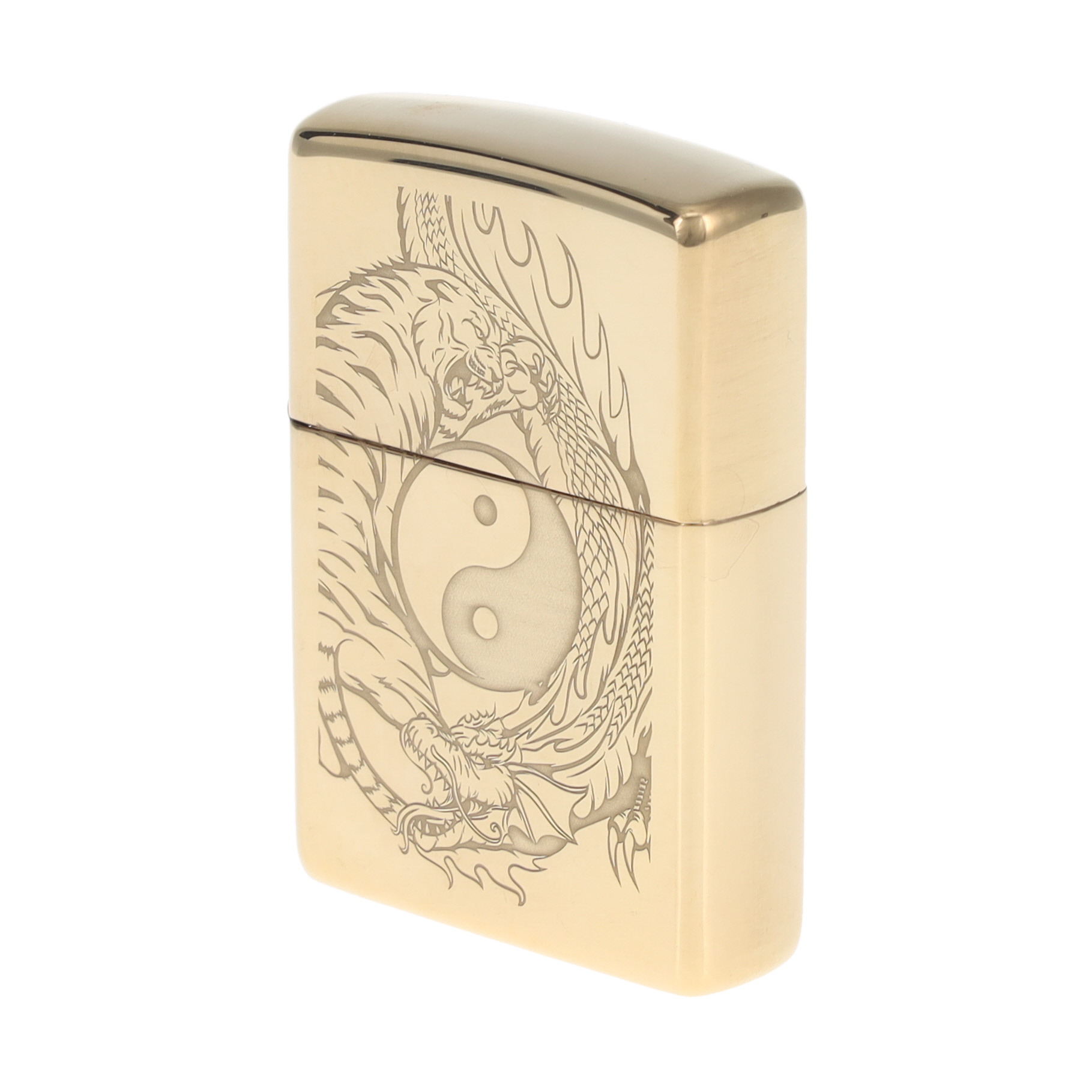 Zippo Tiger and Dragon Yin Yang Lighter ZP49024 View 1