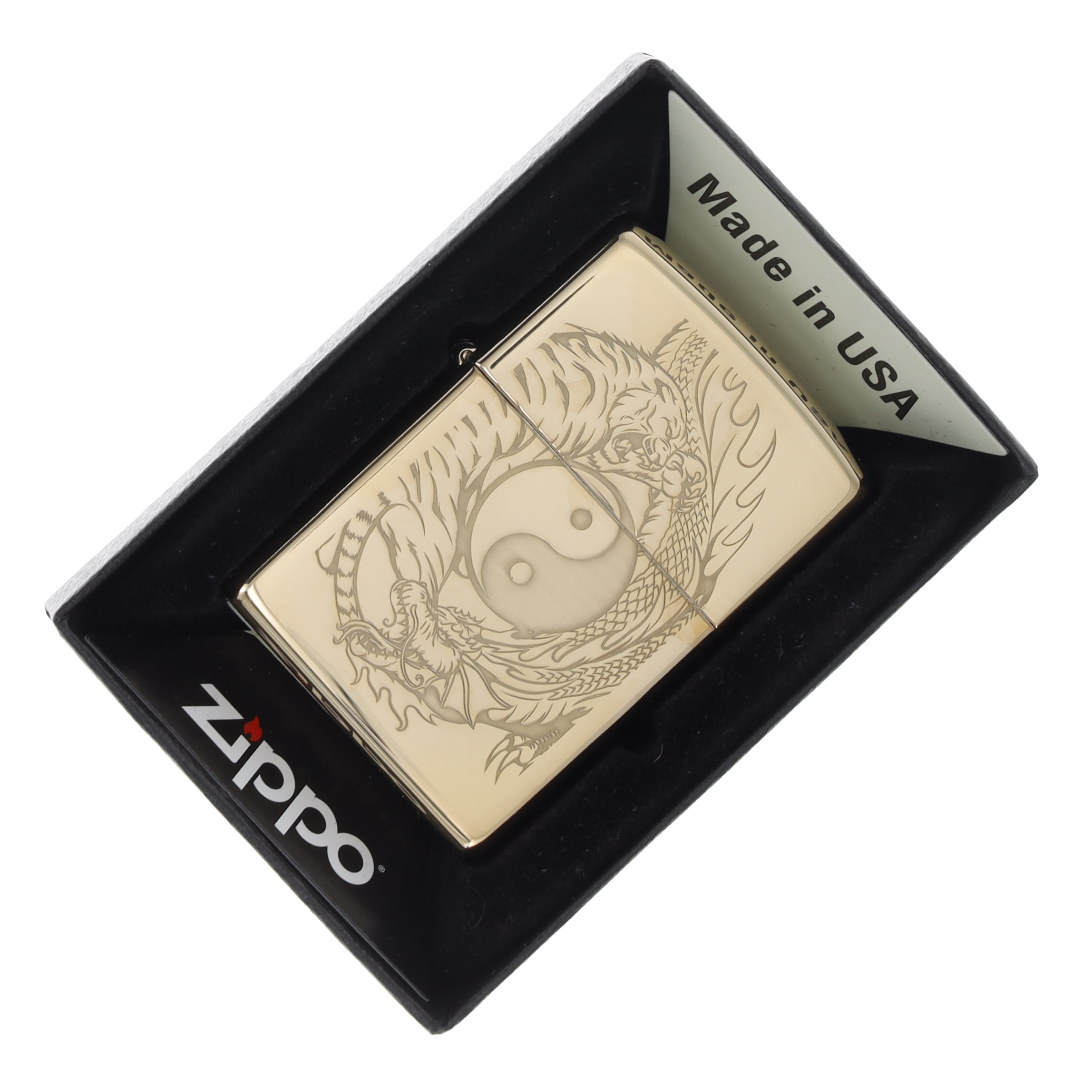 Zippo Tiger and Dragon Yin Yang Lighter ZP49024 View 10