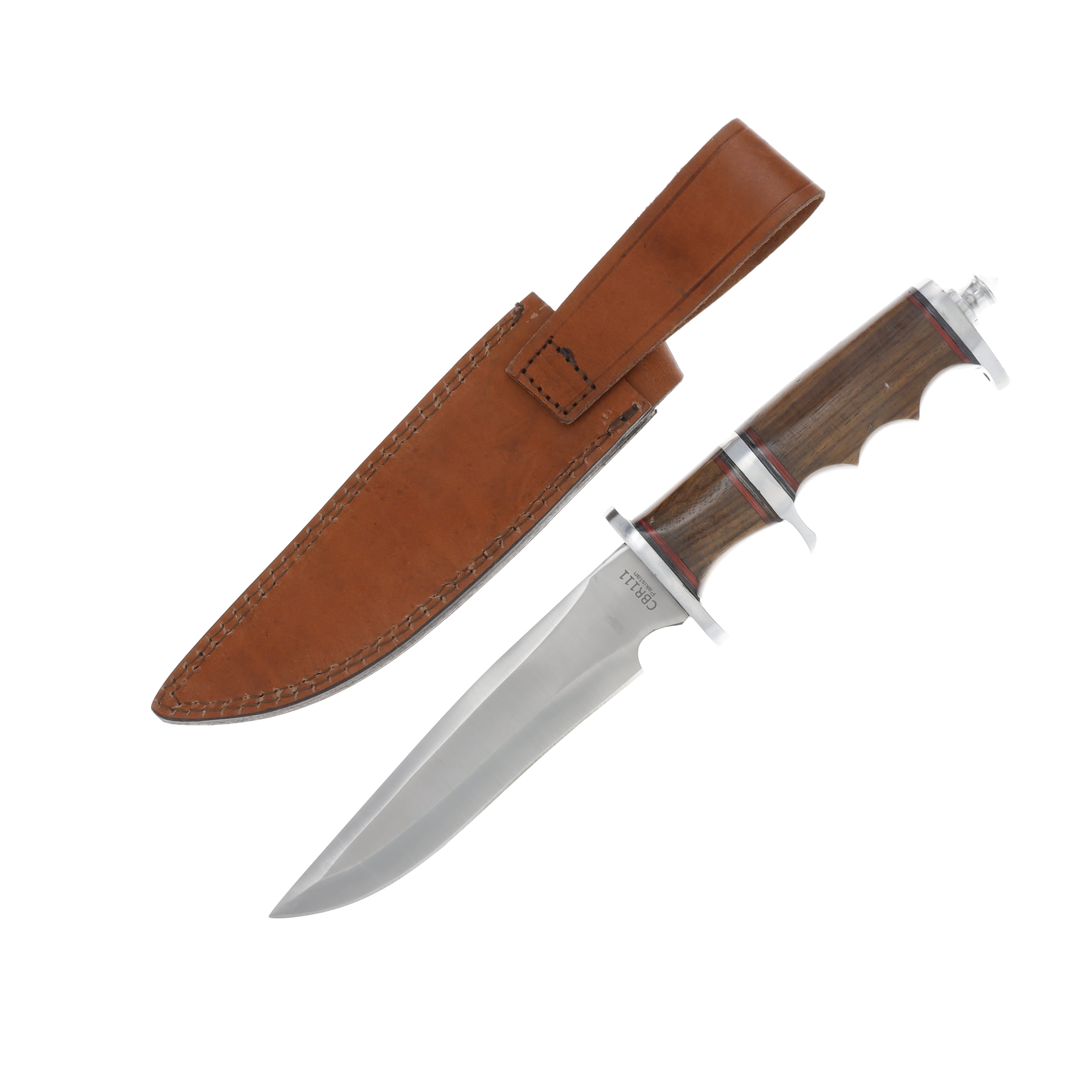 Combat Ready Sub-Hilt Fighter Fixed Blade Knife 7in Satin Clip Point CBR111 View 1