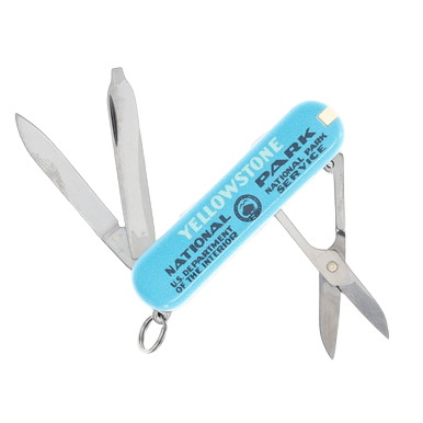 Victorinox Classic SD Swiss Army Knife Yellowstone National Park View 2