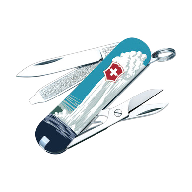 Victorinox Classic SD Swiss Army Knife Yellowstone National Park View 1