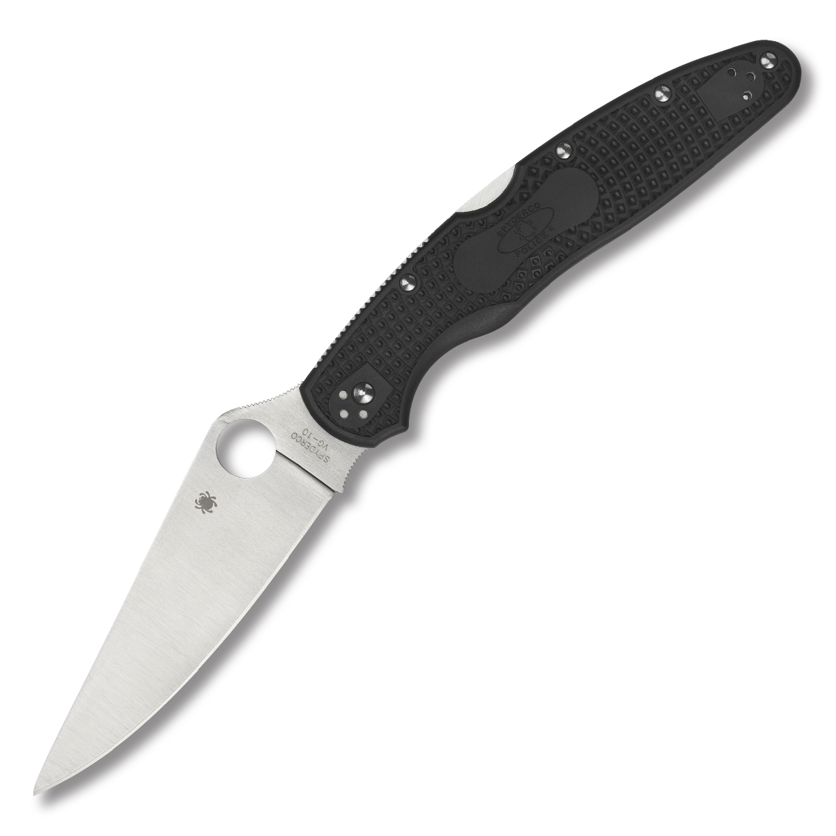 Spyderco Police 4 Lightweight Folding Knife SPC07PBK4 View 1