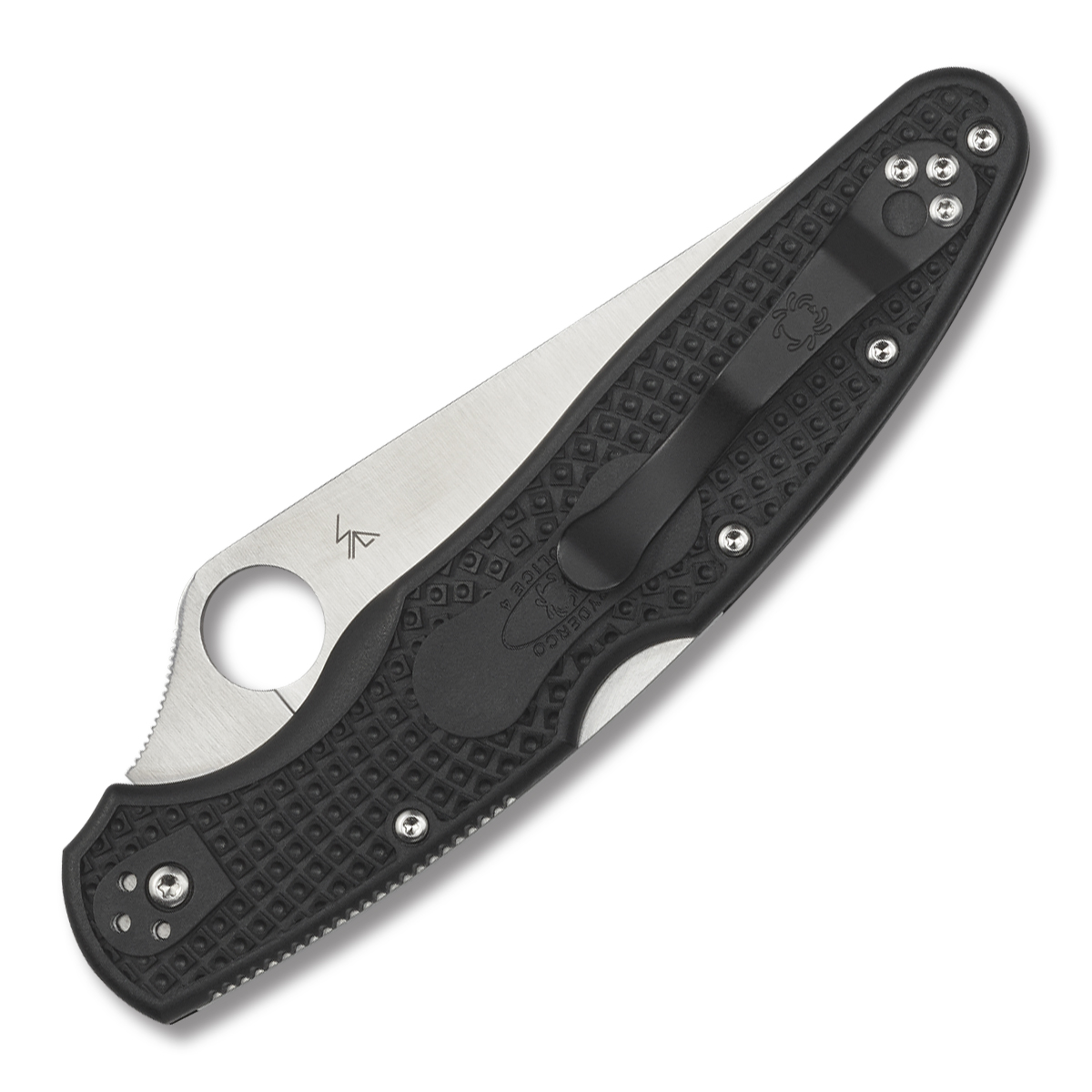 Spyderco Police 4 Lightweight Folding Knife SPC07PBK4 View 2
