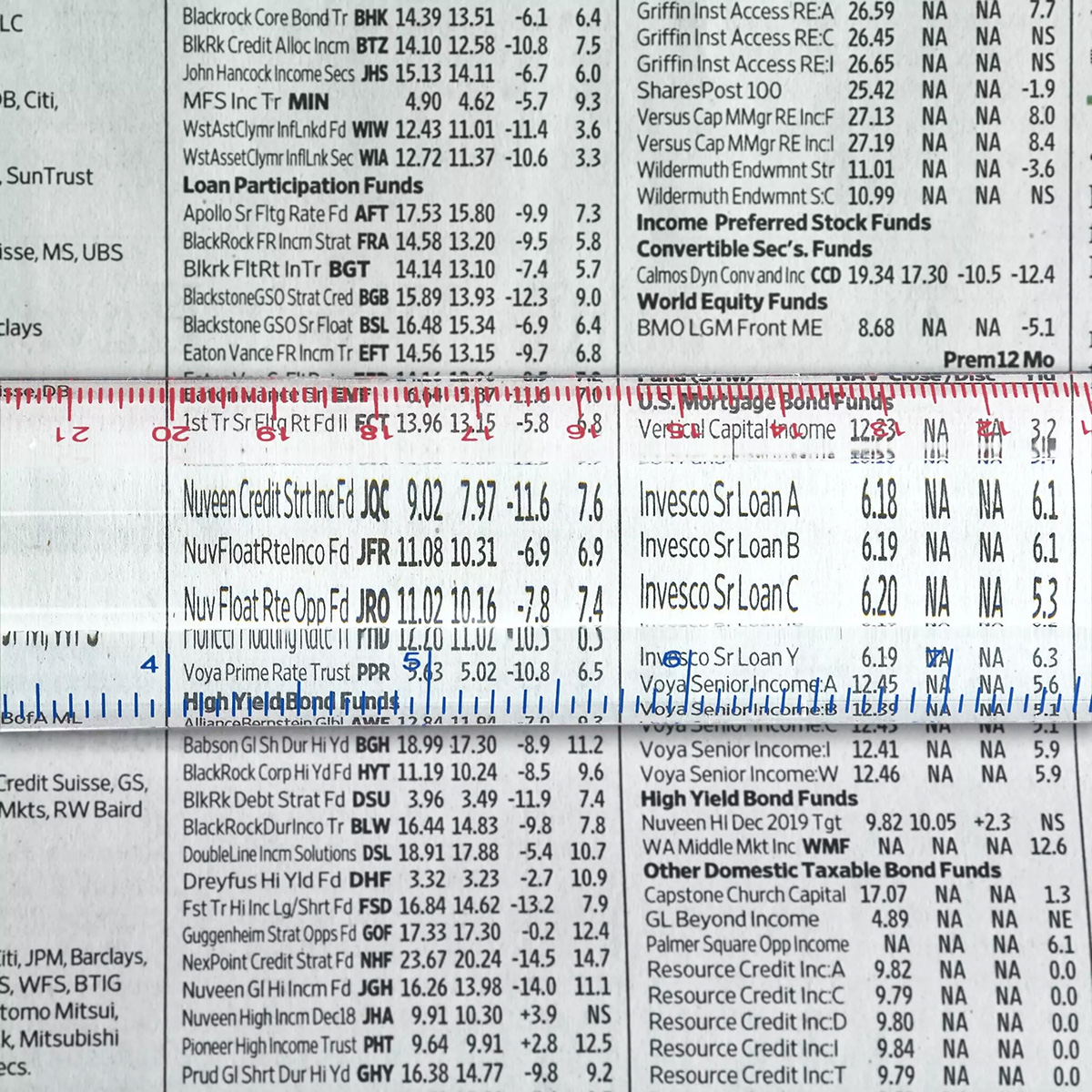 Carson Optical MagniRule 12in Ruler with Built-In 1.5x Magnifier MR20RULE View 3