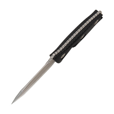 Microtech SOCOM Alpha Mini Tanto Fixed Blade Knife (S/E Stonewash | Black) View 4