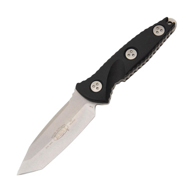 Microtech SOCOM Alpha Mini Tanto Fixed Blade Knife (S/E Stonewash | Black) View 2