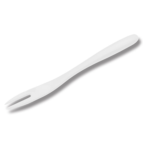 Gourmac White Melamine Mini Fork G3560WH View 1